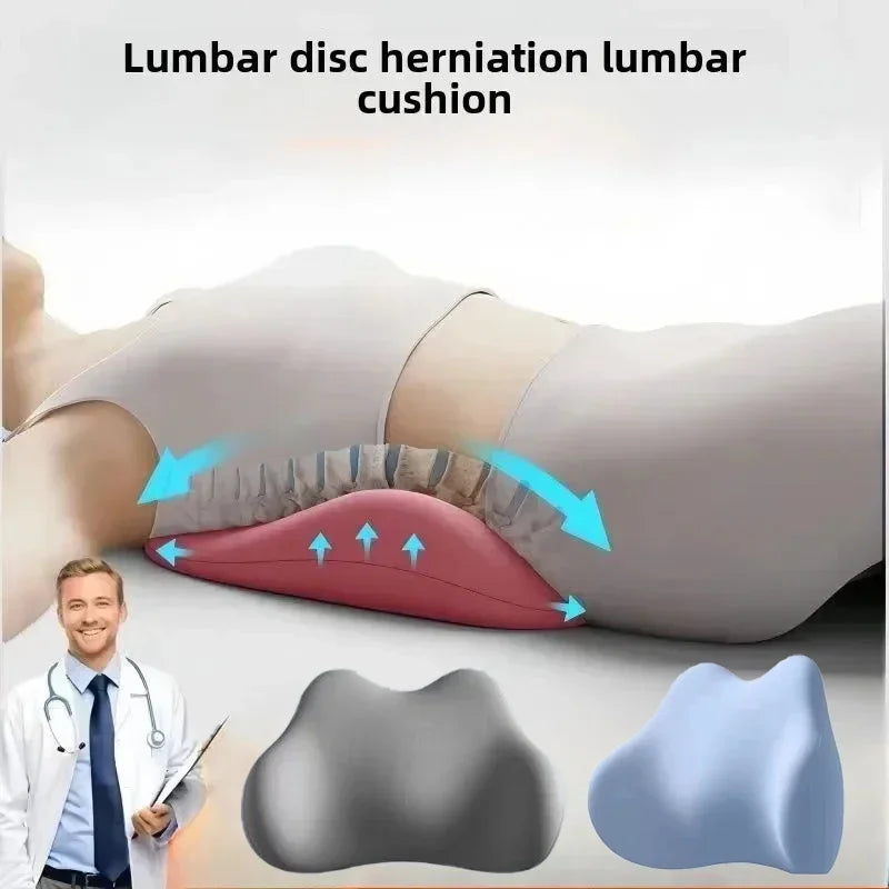 Cuscino Lombare Ergonomico per Supporto Schiena e Sonno