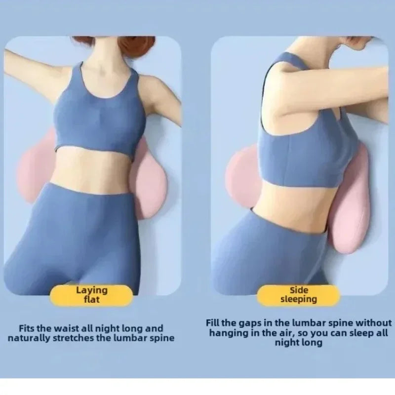 Cuscino Lombare Ergonomico per Supporto Schiena e Sonno