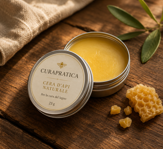 Cera d'Api per Legno – Lucidante Naturale per Mobili e Superfici in Legno